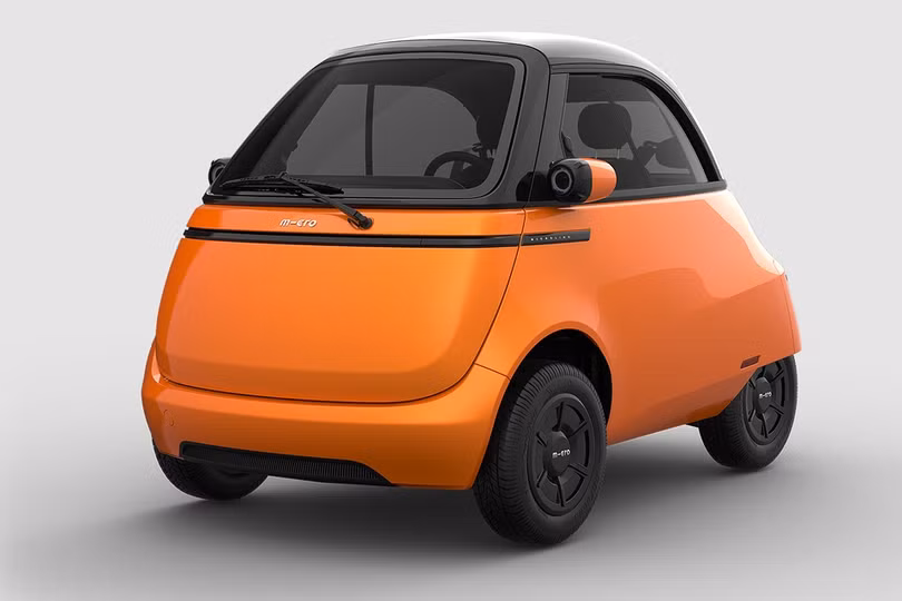 Mẫu xe điện một cửa Microlin o. Ảnh: Microlin o Ôtô điện mini của VinFast sẽ trông thế nào?