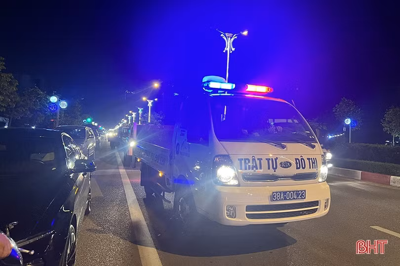 TP Hà Tĩnh thiết lập kỷ cương đô thị trên tuyến đường Hàm Nghi