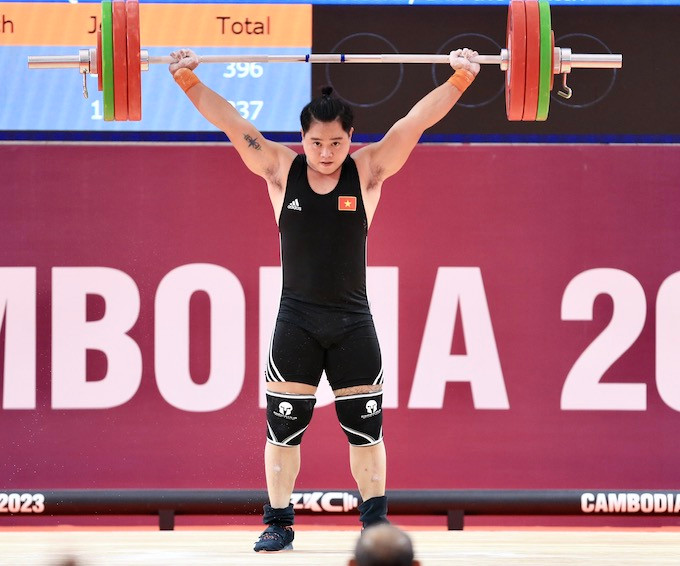 Nguyễn Quốc Toàn - kỷ lục gia mới môn cử tạ ở SEA Games