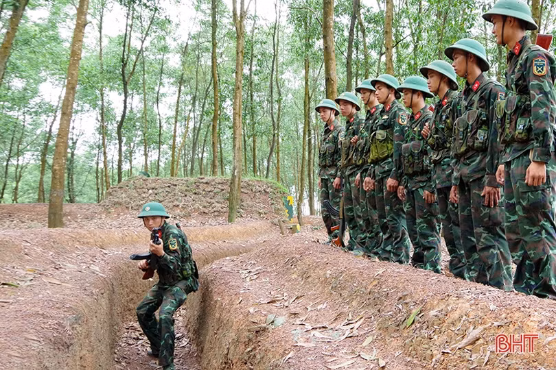 Huấn luyện giỏi để trở thành những người lính thực thụ
