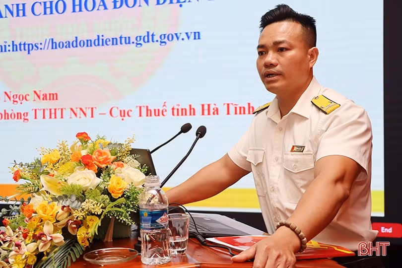 Cục Thuế Hà Tĩnh tập huấn về hóa đơn chứng từ cho đơn vị hành chính sự nghiệp
