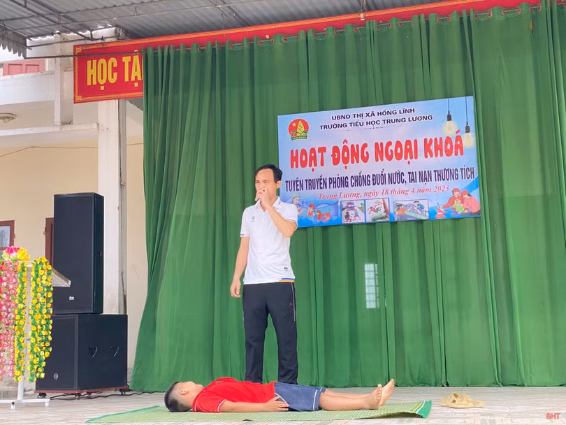 22 cơ sở giáo dục ở TX Hồng Lĩnh đạt chuẩn “trường học an toàn”