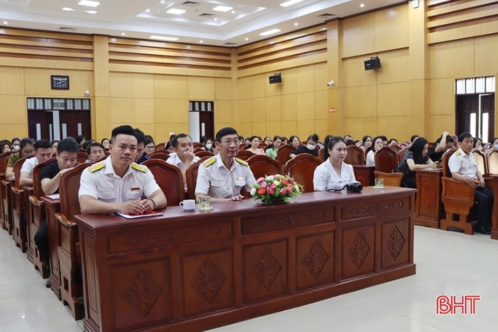 Cục Thuế Hà Tĩnh tập huấn về hóa đơn chứng từ cho đơn vị hành chính sự nghiệp