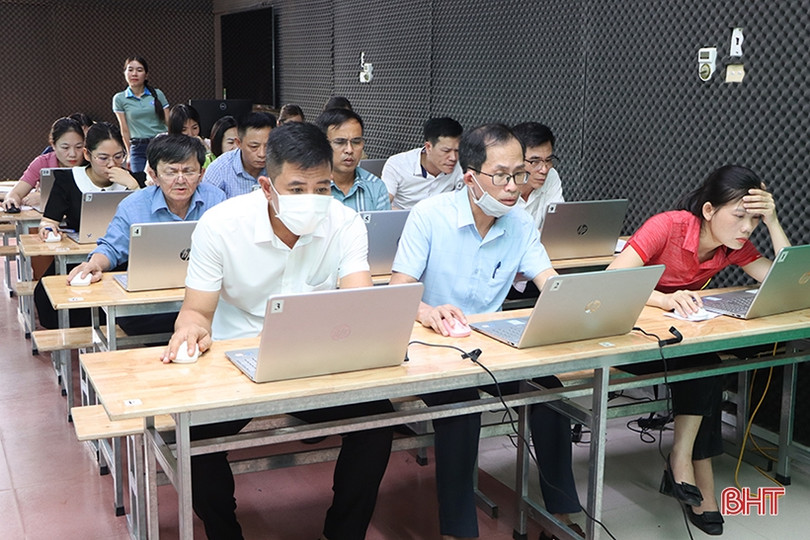 126 thí sinh tranh tài nghiệp vụ Kho bạc Nhà nước Hà Tĩnh