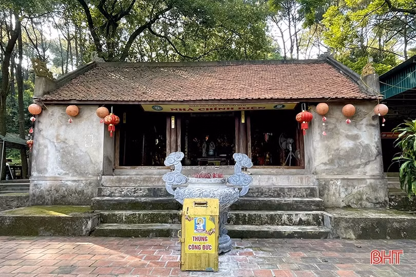 Thăm Chân Tiên tự, ngôi chùa cổ trên dãy núi Hồng Lĩnh