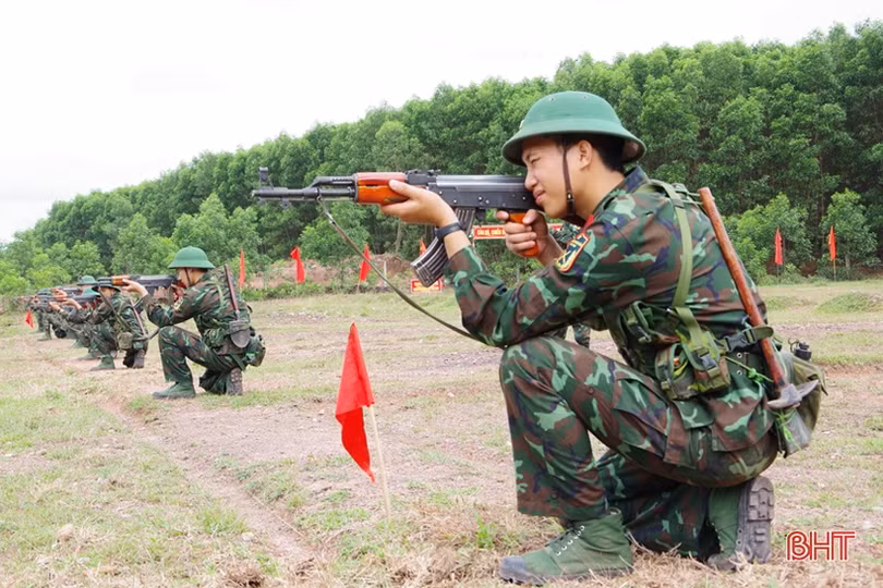 Huấn luyện giỏi để trở thành những người lính thực thụ