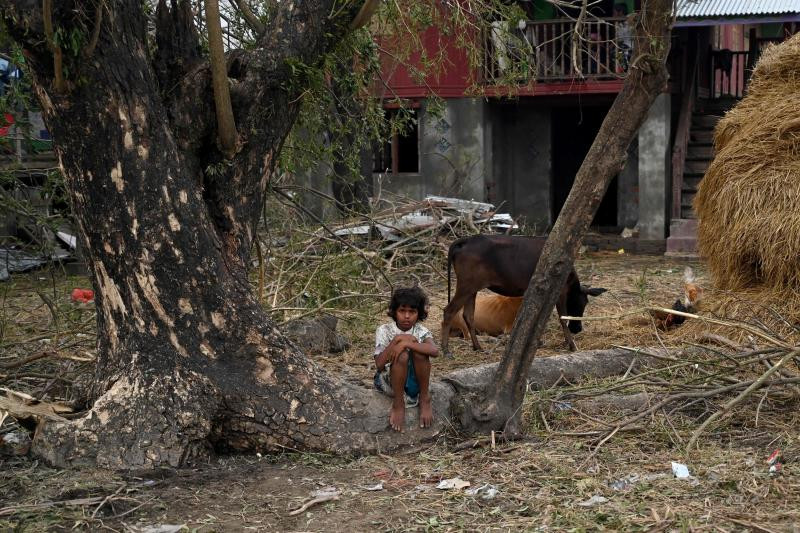 Siêu bão Mocha khiến ít nhất 41 người thiệt mạng ở Myanmar