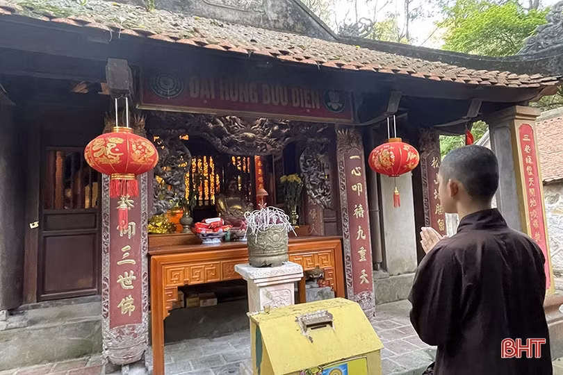 Thăm Chân Tiên tự, ngôi chùa cổ trên dãy núi Hồng Lĩnh