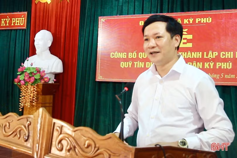 Thành lập Chi bộ Quỹ tín dụng Nhân dân Kỳ Phú