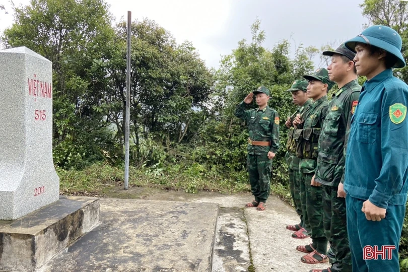 Những bước chân tuần tra trên tuyến biên giới Việt - Lào
