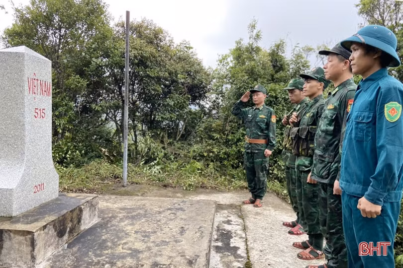 Những bước chân tuần tra trên tuyến biên giới Việt - Lào