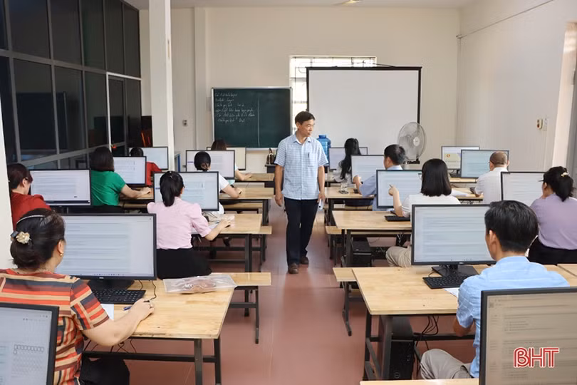 126 thí sinh tranh tài nghiệp vụ Kho bạc Nhà nước Hà Tĩnh