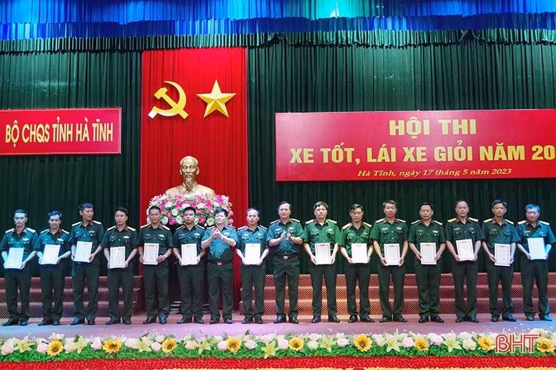 Bộ CHQS tỉnh hoàn thành Hội thi xe tốt, lái xe giỏi