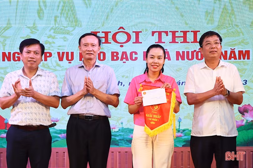 126 thí sinh tranh tài nghiệp vụ Kho bạc Nhà nước Hà Tĩnh