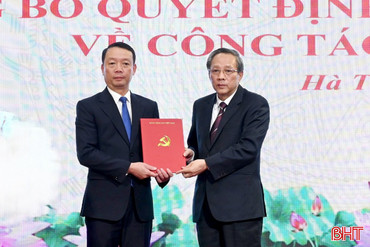  Hà Tĩnh có tân Phó Bí thư Tỉnh ủy