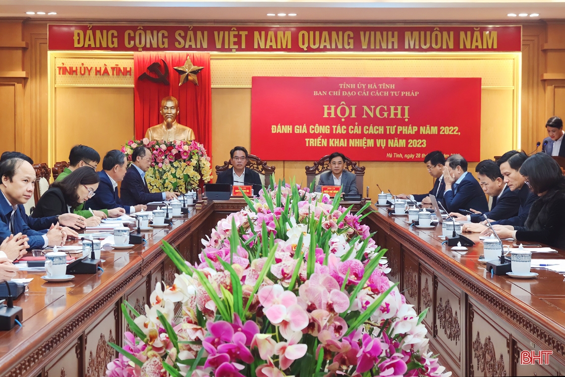 Hà Tĩnh tiếp tục bám sát các chỉ đạo về cải cách tư pháp 