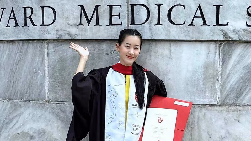 Cô gái Việt tốt nghiệp Harvard với điểm tuyệt đối