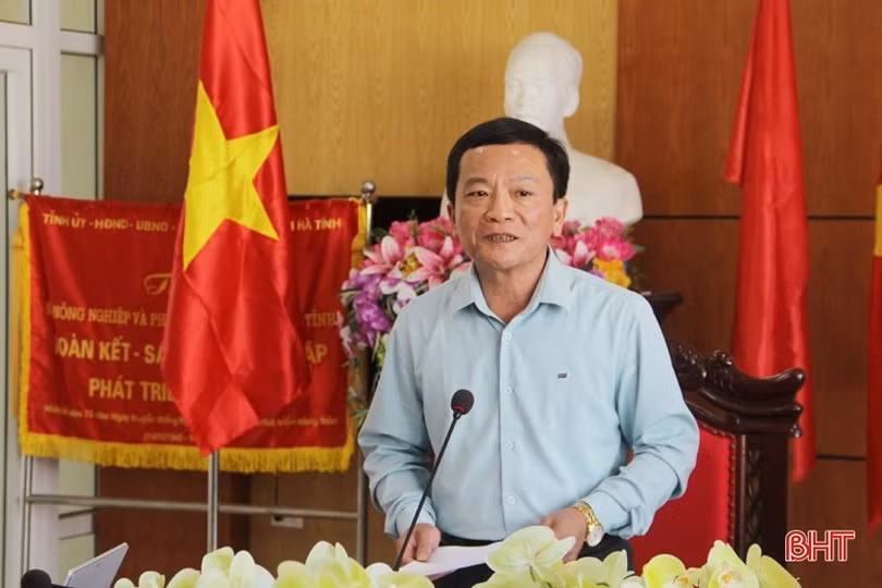 Tiếp tục nâng cao hiệu lực, hiệu quả hoạt động của tổ chức bộ máy Sở NN&PTNT tỉnh Hà Tĩnh