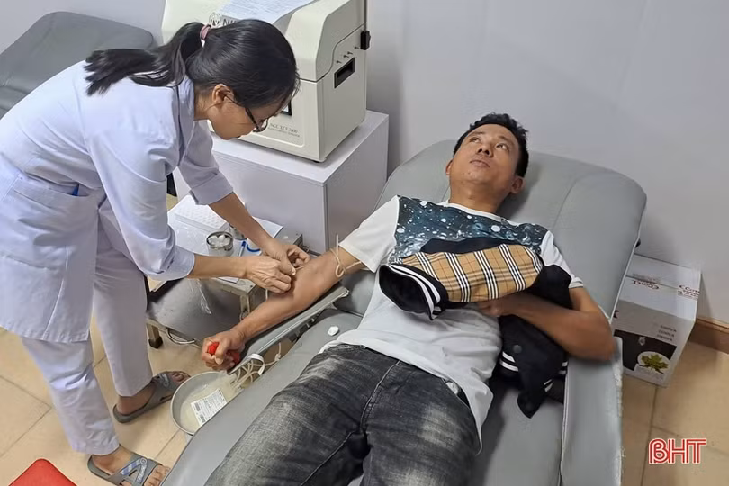 Những giọt máu cứu người trong đêm ở Hà Tĩnh