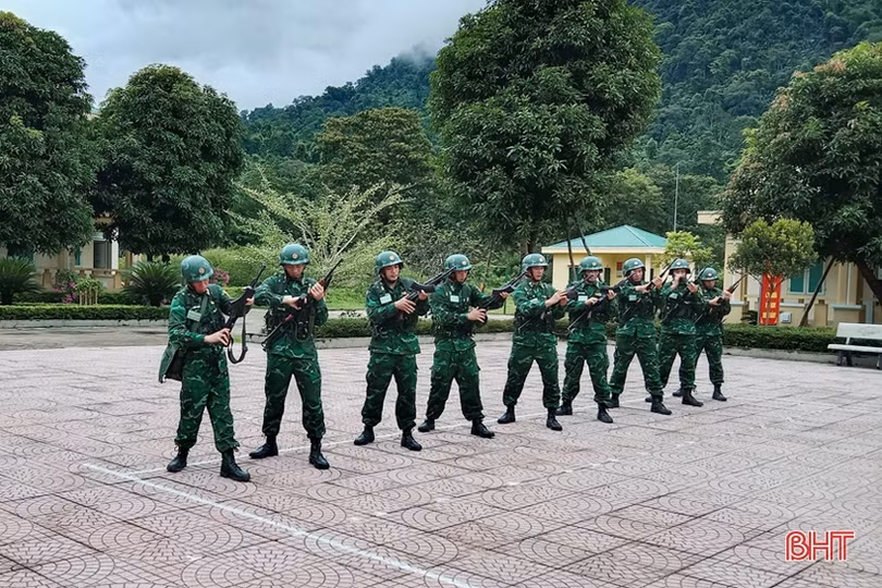 Bộ đội biên phòng Hà Tĩnh đổi mới huấn luyện, thực hiện tốt nhiệm vụ bảo vệ biên giới vững chắc