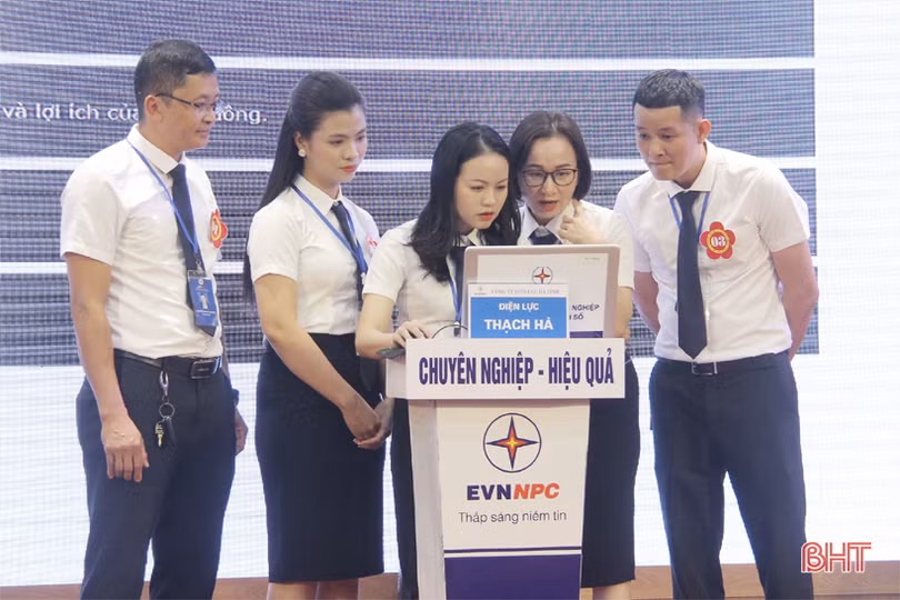 Công ty Điện lực Hà Tĩnh tổ chức thành công hội thi văn hóa doanh nghiệp trong thời kỳ chuyển đổi số
