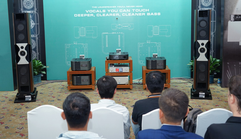 Dàn âm thanh 50 tỷ đồng xuất hiện tại Việt Nam
