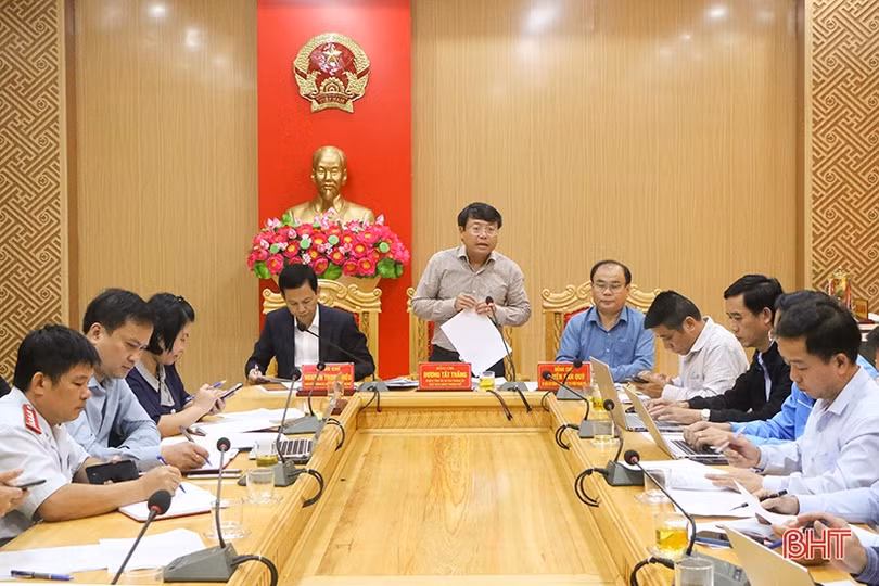 Tập trung giải quyết kiến nghị liên quan đến dự án quy hoạch công viên trung tâm TP Hà Tĩnh