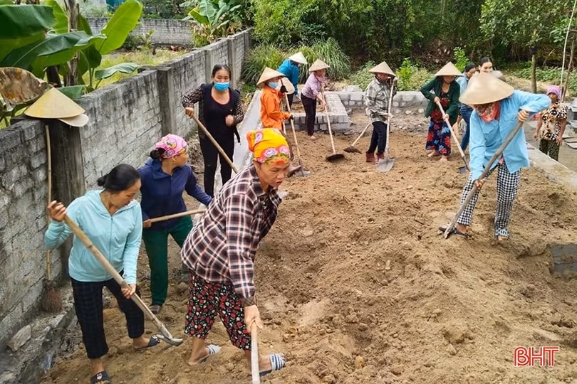 “Mái ấm” của phụ nữ, trẻ em nghèo ở TX Hồng Lĩnh