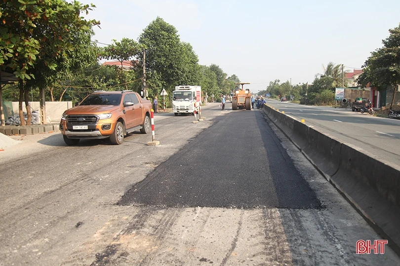 Quốc lộ 1 đoạn qua Hà Tĩnh xuống cấp, công tác khắc phục chậm trễ