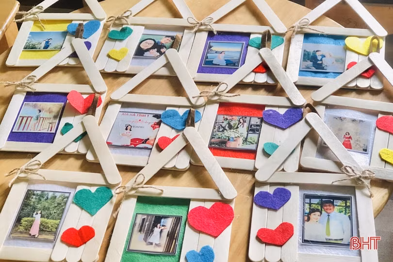 Món quà học sinh Trường Mầm non Trung Kiên tặng mẹ