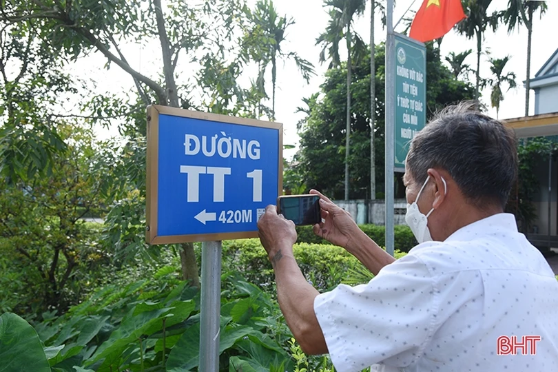 Thăm thôn Tam Đồng - nơi thí điểm xây dựng khu dân cư NTM thông minh của Hà Tĩnh