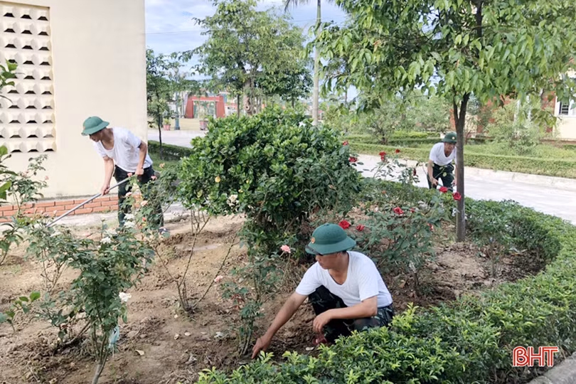 LLVT Hà Tĩnh xây dựng đơn vị văn hóa “Đẹp người - đẹp doanh trại - đẹp tình quân dân”