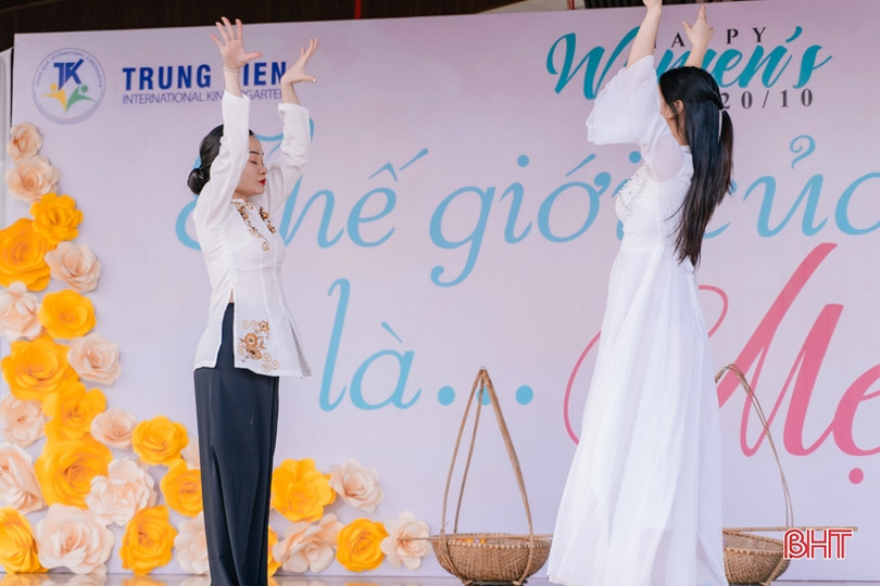 Món quà học sinh Trường Mầm non Trung Kiên tặng mẹ