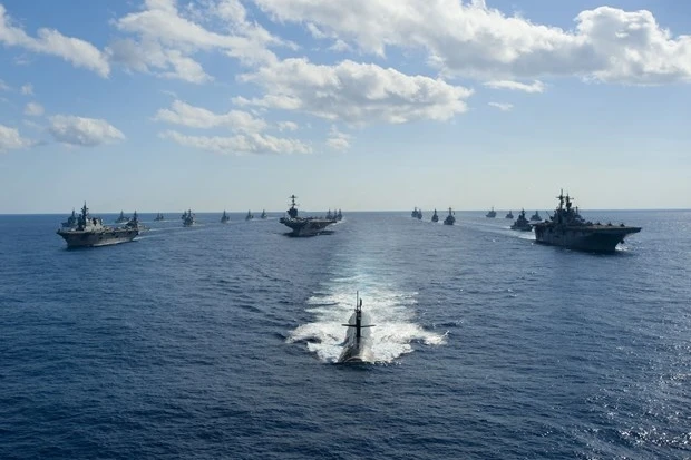 Hàng trăm máy bay, tàu chiến Nhật Bản, Mỹ tham gia tập trận chung