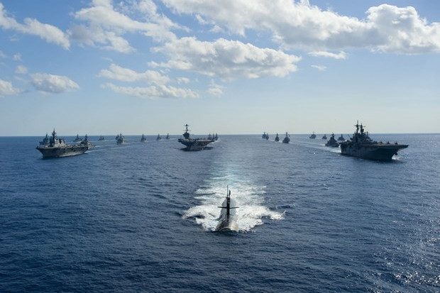 Hàng trăm máy bay, tàu chiến Nhật Bản, Mỹ tham gia tập trận chung