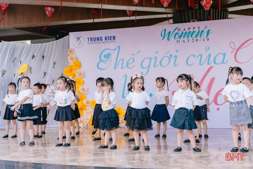 Món quà học sinh Trường Mầm non Trung Kiên tặng mẹ