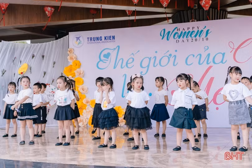 Món quà học sinh Trường Mầm non Trung Kiên tặng mẹ