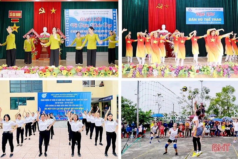 Nhiều hoạt động sôi động, thiết thực chào mừng Ngày phụ nữ Việt Nam ở Hà Tĩnh