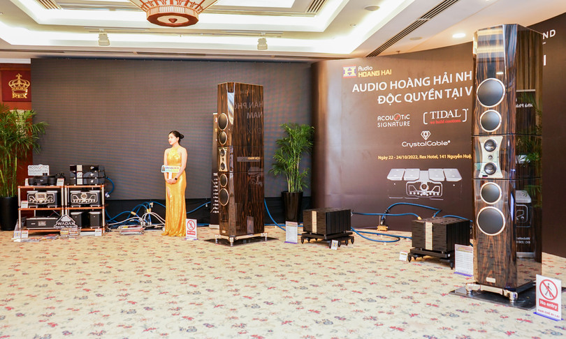 Dàn âm thanh 50 tỷ đồng xuất hiện tại Việt Nam