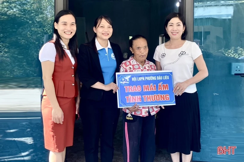 “Mái ấm” của phụ nữ, trẻ em nghèo ở TX Hồng Lĩnh