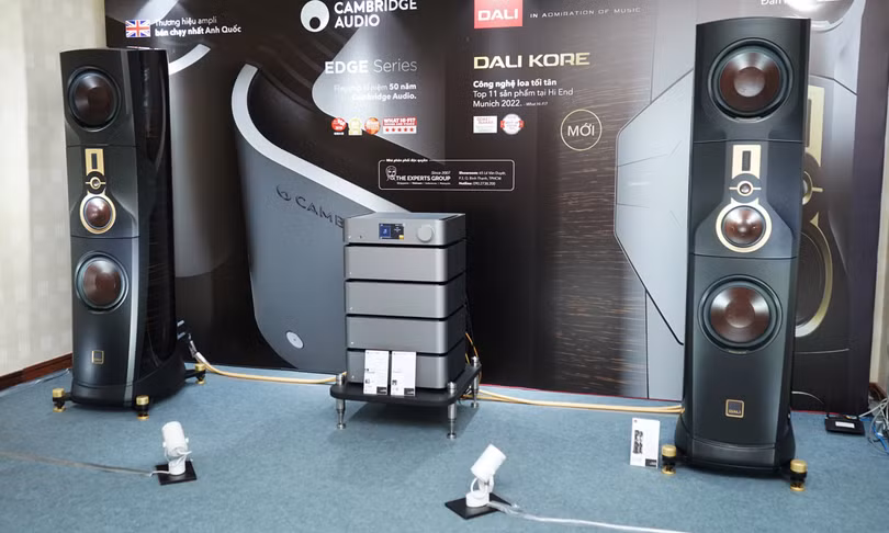 Dàn âm thanh 50 tỷ đồng xuất hiện tại Việt Nam