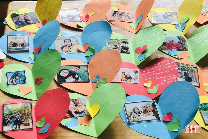 Món quà học sinh Trường Mầm non Trung Kiên tặng mẹ