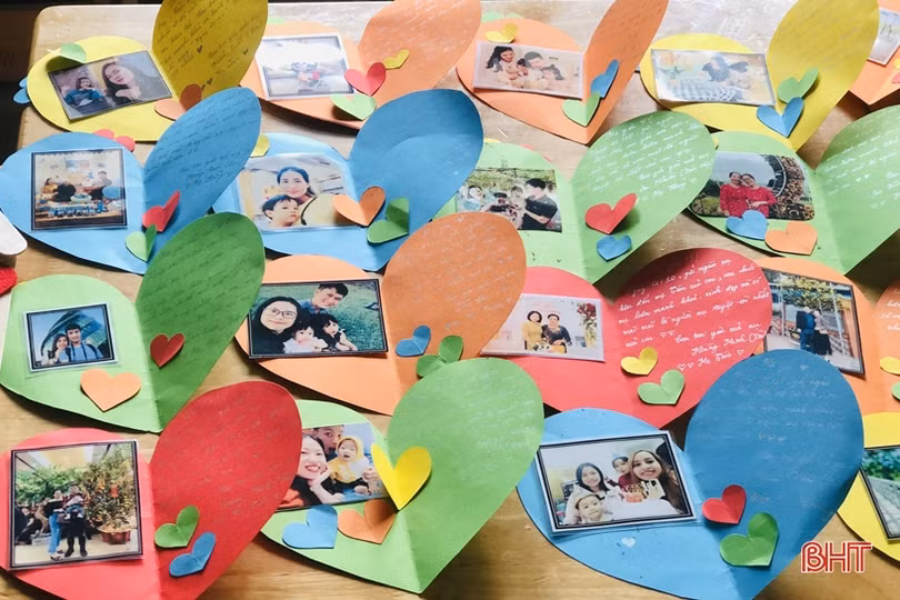 Món quà học sinh Trường Mầm non Trung Kiên tặng mẹ