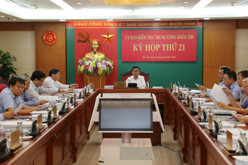 Thông cáo báo chí Kỳ họp thứ 21 của Ủy ban Kiểm tra Trung ương