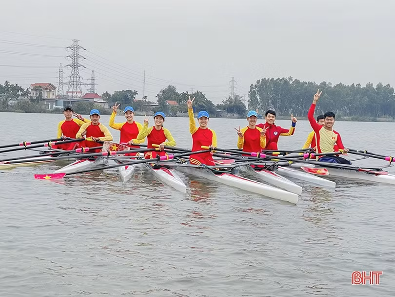 Đội tuyển Đua thuyền Rowing Hà Tĩnh - tự hào và kỳ vọng