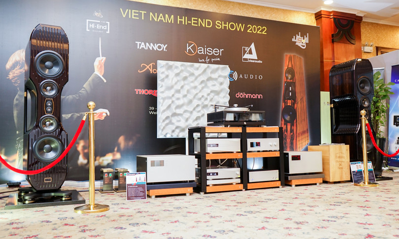Dàn âm thanh 50 tỷ đồng xuất hiện tại Việt Nam