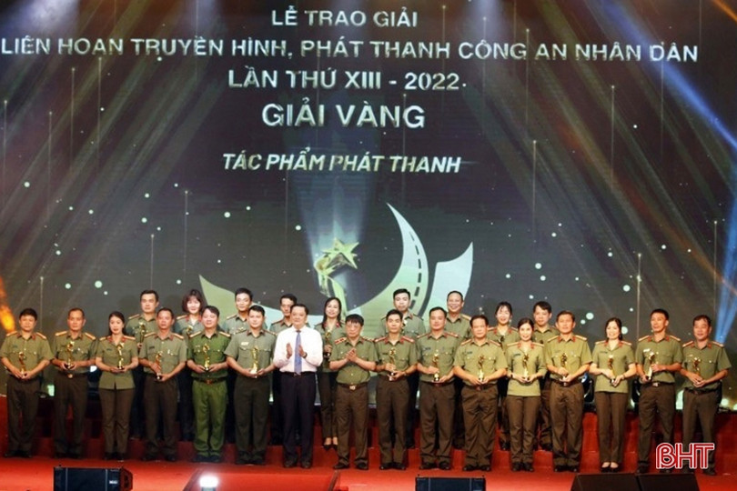 Công an Hà Tĩnh đạt giải Vàng tại Liên hoan Truyền hình, Phát thanh CAND