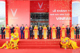 Khánh thành Nhà máy ô tô điện VinFast Hà Tĩnh