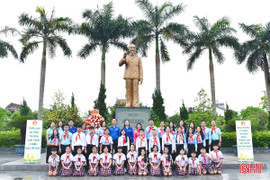 8 học sinh Hà Tĩnh tham dự Đại hội Cháu ngoan Bác Hồ toàn quốc