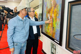 Khai mạc Triển lãm Mỹ thuật Hà Tĩnh lần thứ II năm 2025